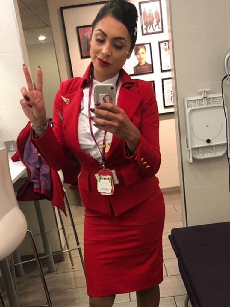 Sara was an air hostess prior to the COVID-19 shutdown.