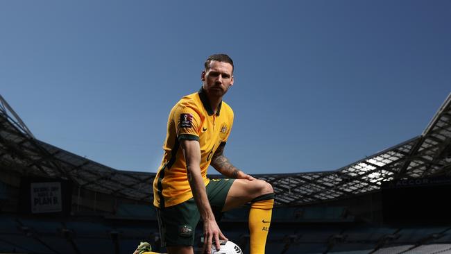 Socceroo Martin Boyle is dreaming of playing at the World Cup. Picture: Phil Hillyard