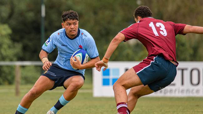 The NSW Waratahs against the Reds in the Super Rugby U16s: Photos: Reds Media.