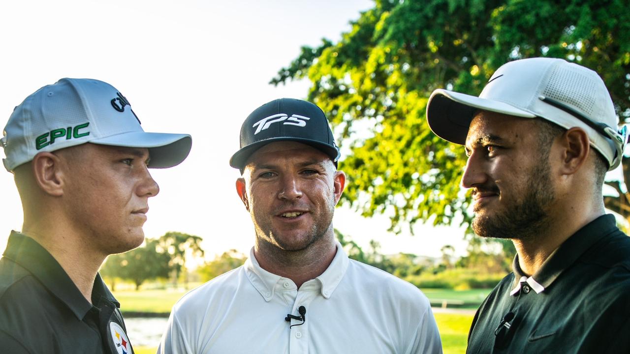 Chad Townsend, Scott Drinkwater, Valentine Holmes reveal new golf brand,  Playrs