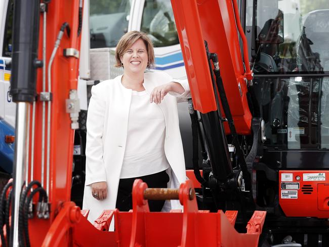 New Master Builders Association CEO Denita Wawn at PW1, as the Master Builders are holding their national conference there.Picture: RICHARD JUPE