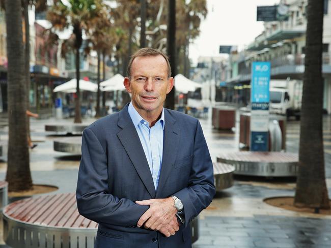 Member for Warringah Tony Abbott. Picture: Braden Fastier