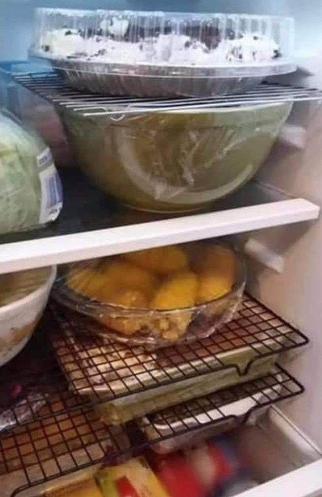 $4 Kmart hack doubles your fridge space. Picture: Facebook