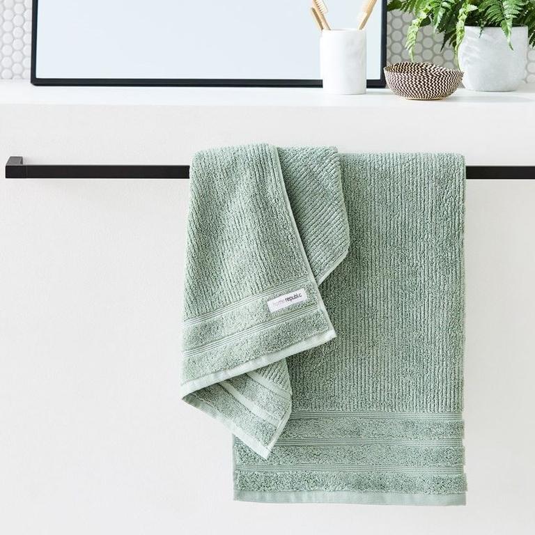 Home Republic Flinders Eucalyptus Towel Range. Picture: Adairs.