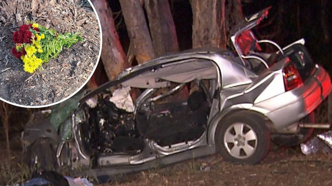 Tears, flowers for young men killed in horror Hills crash