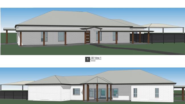 Renders of the home for the proposed creche.