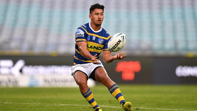 Innisfail product and Canterbury-Bankstown Bulldogs junior development player Bailey Biondi-Odo, pictured playing for Parramatta Eels’ Jersey Flegg Cup side in 2019 prior to joining the Bulldogs. Picture: Parramatta Eels/Supplied