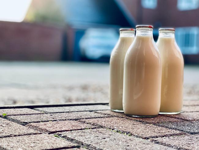 The cost of milk has risen 15 per cent with inflation.