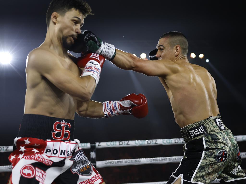 Tszyu bounced back with a one-sided win over Joey Spencer. Picture: Darrian Traynor/Getty Images