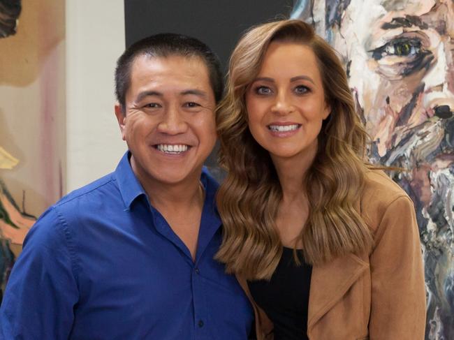 ABC series *Anh’s Brush with Fame*, starring Anh Do and Carrie Bickmore.