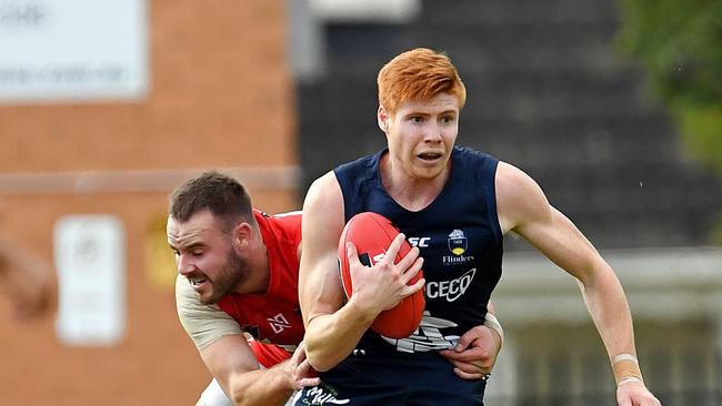 Joseph Haines has joined Port District for the 2024 Adelaide Footy League season. Picture: Tom Huntley