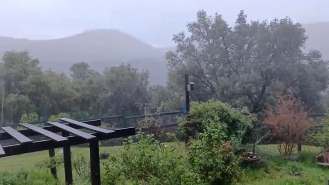 'Moody' Spring Rain Drenches Central California