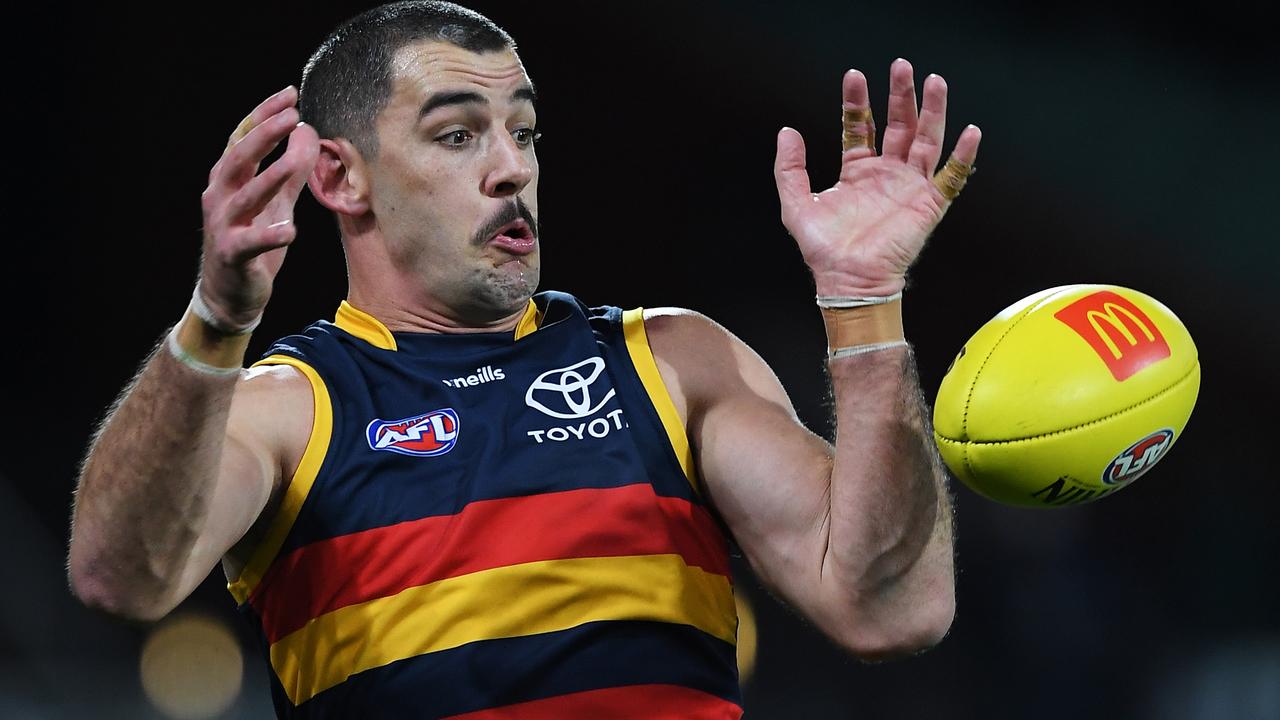 Taylor Walker was captain of Adelaide at the time. Picture: Getty Images