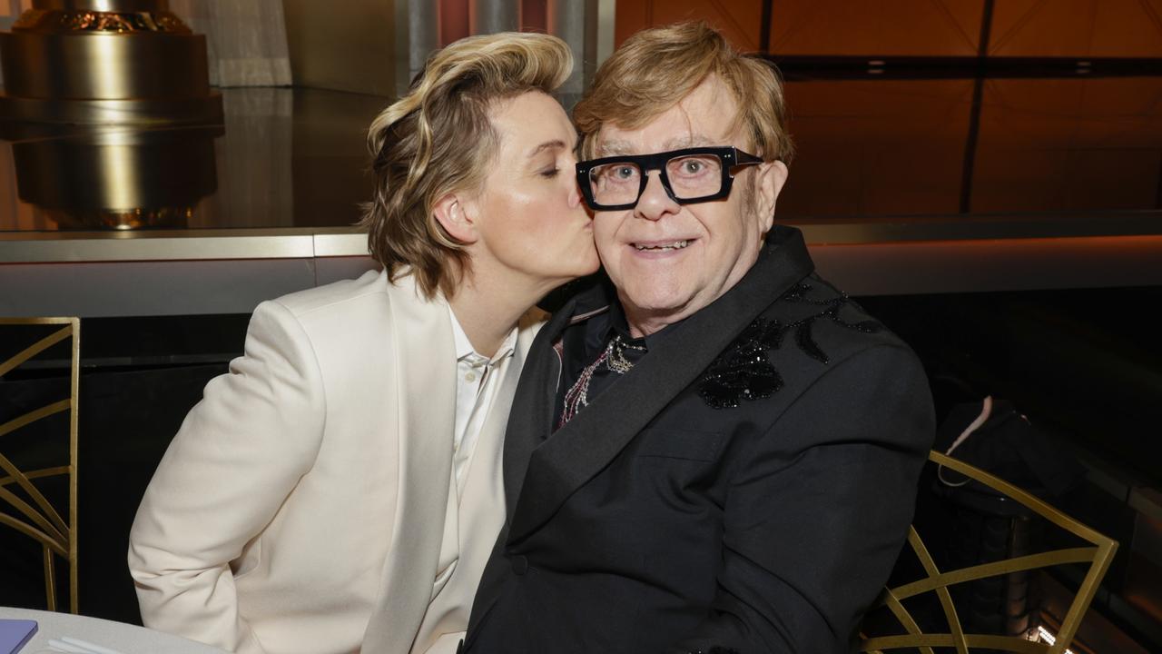 Besties Elton John and Brandi Carlile have made a secret record together after years of collaboration. Picture: Getty.