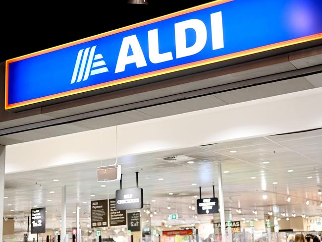 SYDNEY, AUSTRALIA - NewsWire Photos , AUGUST 21, 2022: Generic image of Aldi store. Picture: NCA NewsWire / Jeremy Piper