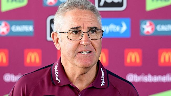 Brisbane Lions coach Chris Fagan says his experience as a teacher now helps him build strong relationships with his players. Bradley Kanaris/Getty Images)