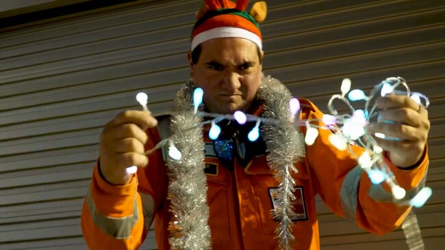 Chelsea SES has recorded a Christmas music video, the first of its kind in Australia. Source: Supplied