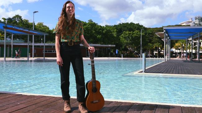 Talented musician Tullara Connors will play the main stage at 7.45pm on the opening night of the 2022 Cairns Festival. Picture: Brendan Radke