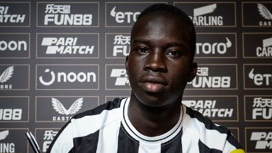 Aussie Garang Kuol has signed for Newcastle