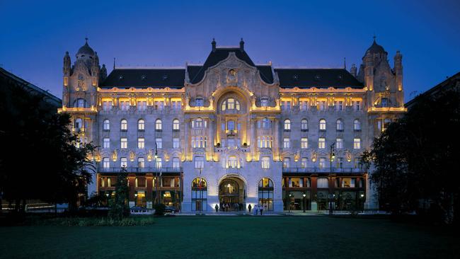 Four Seasons Hotel Gresham Palace Budapest.