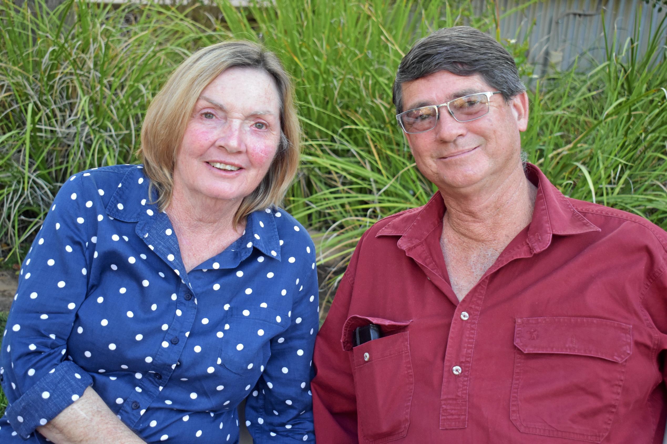 Colleen and John Ryan. Picture: Ellen Ransley