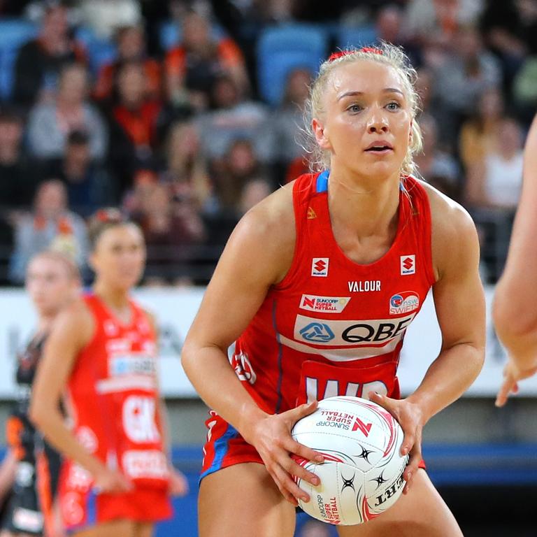 Tayla Fraser of the Swifts always gets the job done. Picture: Getty Images