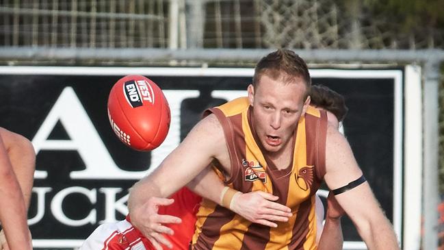 West Croydon's Luke Francis was a standout against Marion. Picture: Matt Loxton