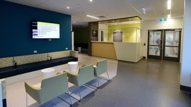 A visitor waiting area in the new RAH.