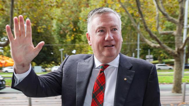 Eddie McGuire is the obvious answer to fill Melbourne’s mayoral role. Picture: Ian Currie