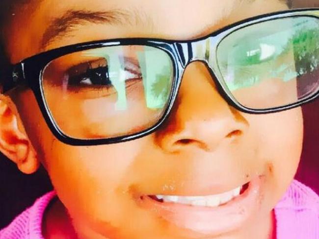 Sanaa Cunningham, seven, died in February 2017, hours after being taken to hospital. The autopsy was inconclusive as to whether she died by accident or was killed. Picture: GoFundMe