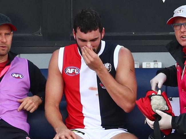 Paddy McCartin in his time at the Saints. Picture: Scott Barbour/Getty Images