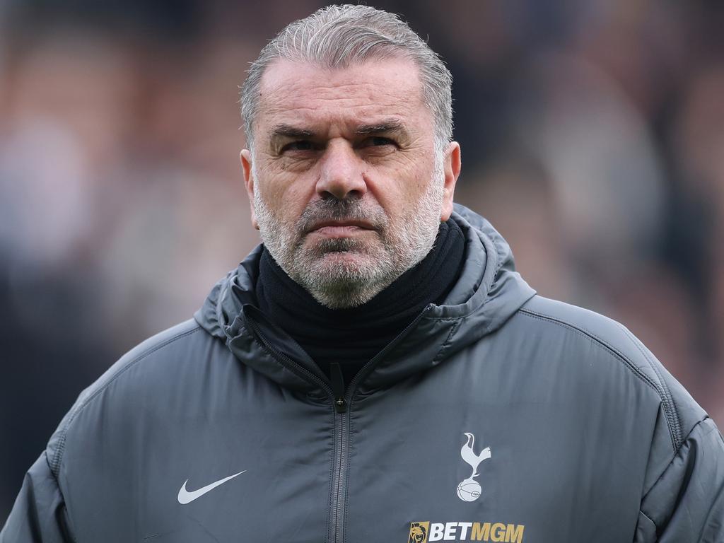 Tottenham manager Ange Postecoglou. Picture: Getty Images
