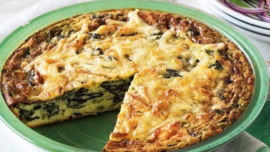 Learn how to make this spinach pie.