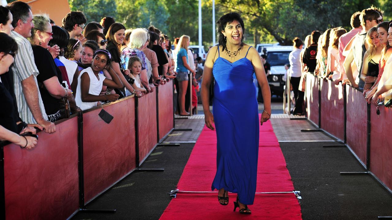 Zannit Booth at the 2010 Centralian Senior College formal at the Alice Springs Convention Centre. Picture: NT NEWS