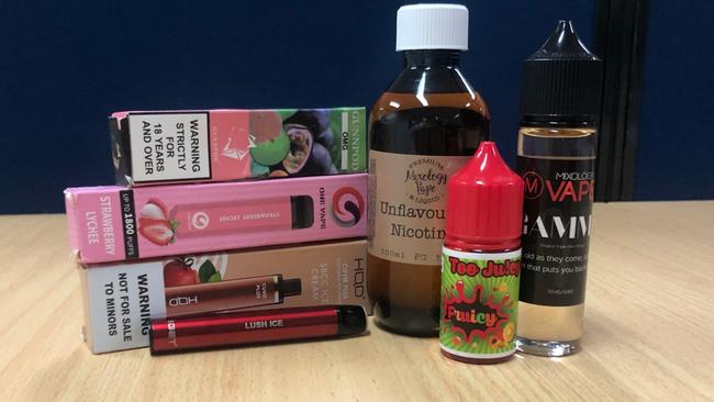 Vapers can only purchase products containing nicotine if they have a valid prescription under laws introduced by the former Coalition government in October 2021.