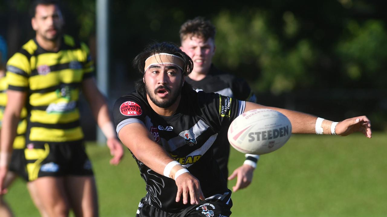 Townsville rugby league A grade game between Burdekin and Centrals at Townsville Sports Reserve. Burdekin's Hamilton Taia. Picture: Evan Morgan