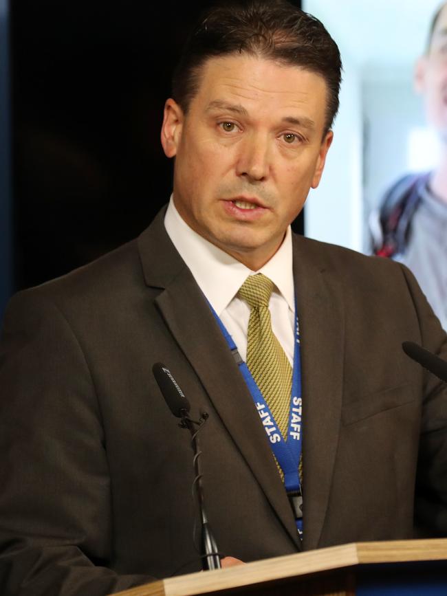 Detective Inspector Tim Day appealed for information. Picture: David Crosling