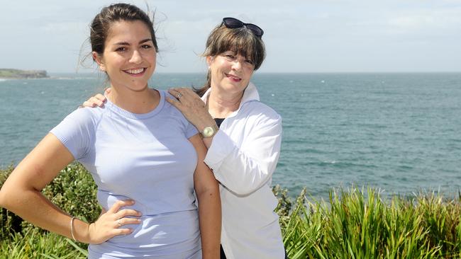 Ruth and Gabi Hollows, pictured ahead of the 2013 Syndey Coastrek, are the wife and daughter of Fred Hollows. All proceeds from the annual event go to the Fred Hollows Foundation.