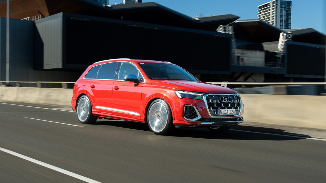 Audi’s SQ7 brings Porsche-rivalling punch in a practical body. Photo: Supplied