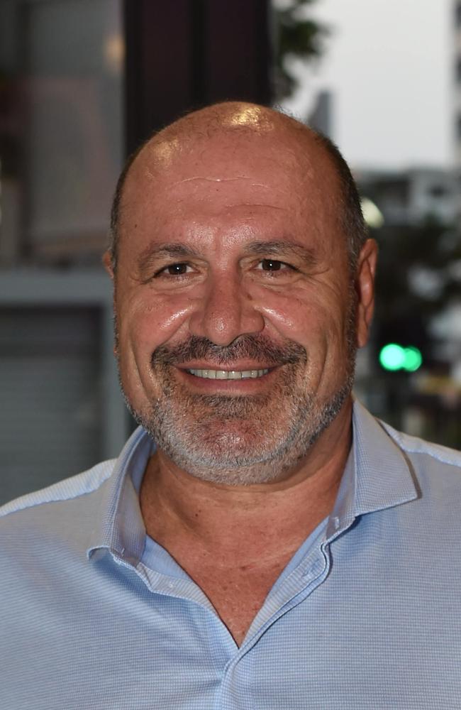 John Hallikos at the official opening of the H105 Mitchell Hotel & Apartments.