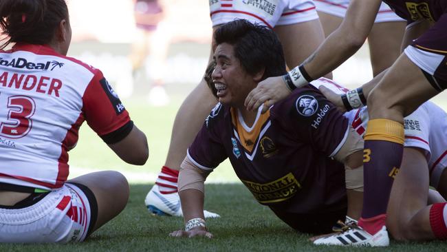 Brisbane Broncos NRLW player Maitua Feterika. MUST CREDIT: Broncos Media.