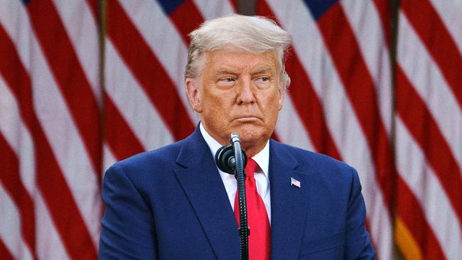 Former President Trump says he has been indicted by a federal grand jury. Picture: MANDEL NGAN/AFP