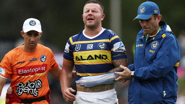 Nathan Brown should be out for eight weeks. Image: Matt King/Getty Images