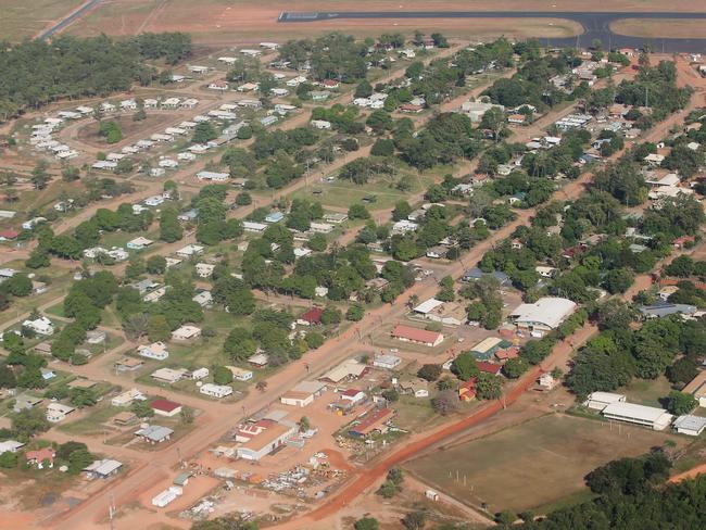 Aurukun is 800km north of Cairns on the western side of Cape York. Picture: Brendan Radke