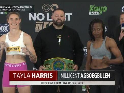 Harris and Agboegbulen weigh-in for epic