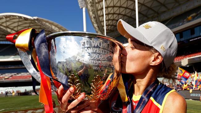 Erin Phillips says she hasn’t made a call on her AFLW future.