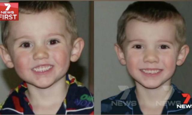 William Tyrrell then and now. Picture 7 News