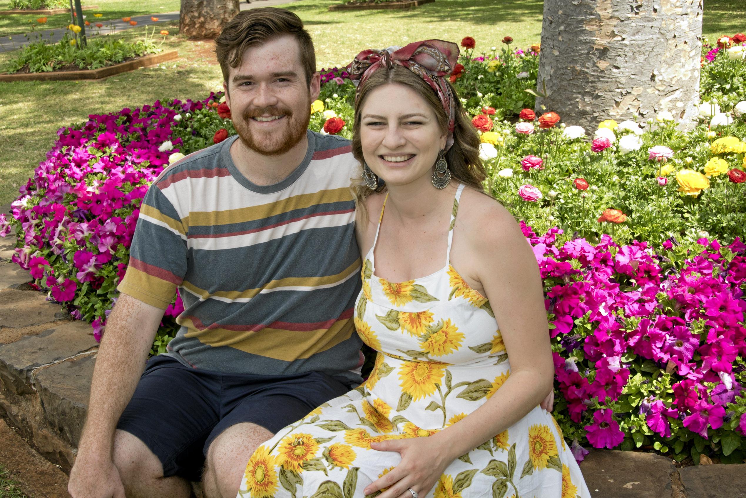 Bob and Adrienne Achilles . Carnival of Flowers 2019: Laurel Bank Park. September 2019. Picture: Bev Lacey