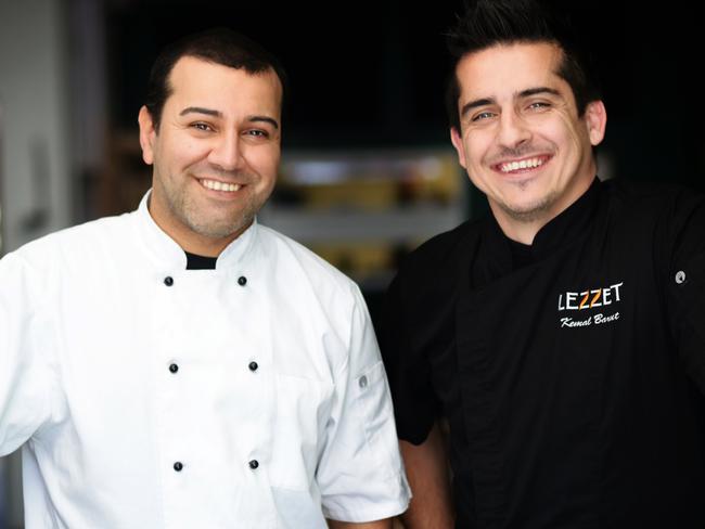 Tulum head chef and owner Coskun Uysal and business partner Kemal Barut.