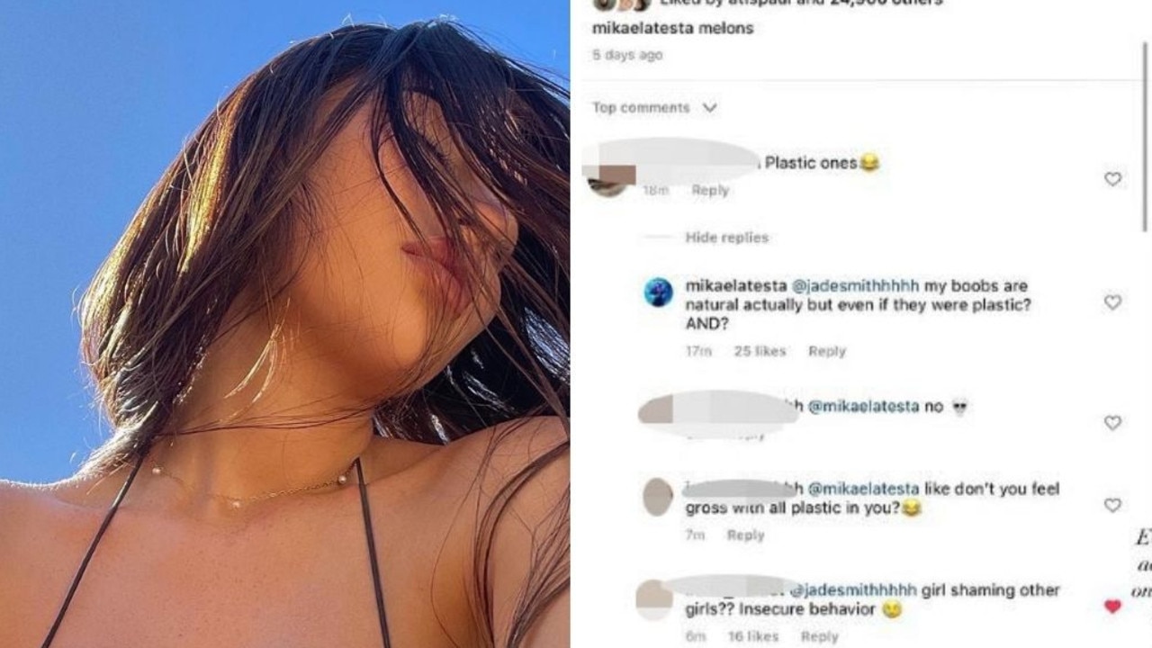 Only Fans star slams 'jealous women' over fake boob accusations